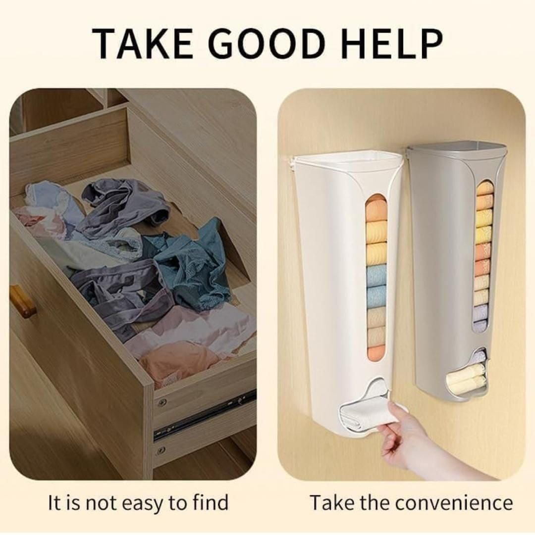 Wall-Mounted Plastic Storage Organizer for Kitchen & Bathroom – Multipurpose Cabinet (Assorted Colors)