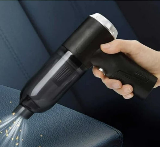 2-in-1 Portable Vacuum Suction Cleaner & Wireless Air Duster